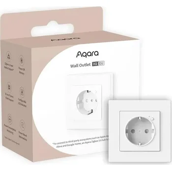 Elektrická zásuvka AQARA Wall Outlet H2 chytrá zásuvka bílá