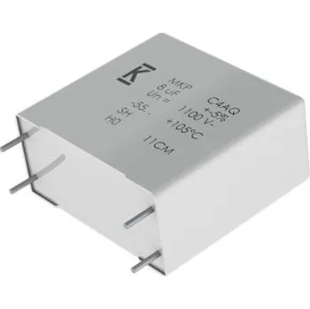 Kondenzátor Polypropylenový kondenzátor PP, řada: C4AQ 3.3μF 5procent 1.3kV dc KEMET