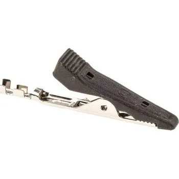 Krokosvorka Krokosvorka, 8A, materiál kontaktu: Mosaz, bronz, Černá, Hirschmann Test a Measurement