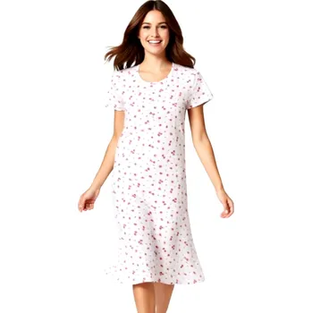 Dámská noční košile Dámská Noční Košile FOLTÝN DKHL 329 Velikost: 7XL, Materiál: Krátký rukáv