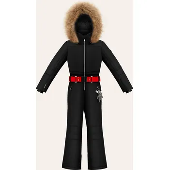 Pláštěnka POIVRE BLANC W24-1031-JRGL SKI OVERALL BLACK Velikost: 8 let / 128 cm (SPL)