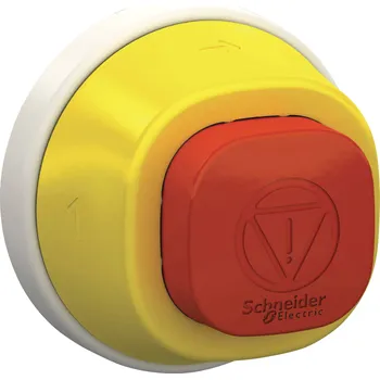 Schneider Electric ZB5AS84W2M, ZB5AS84W2M tlačítko nouzového vypínače, 230 V, 1 ks
