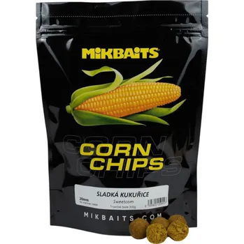 Boilies Boilie Mikbaits Corn Chips Tygří Ořech 24mm 300gr