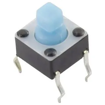 TRU COMPONENTS YST-1102T tlačítko 12 V/DC 0.05 A 1x vyp/(zap) bez aretace (d x š) 6 mm x 6 mm 1 ks