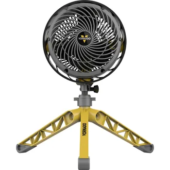 Průmyslový ventilátor Vornado Heavy Duty EXO5 stojanový ventilátor 37.2 W (Ø x v) 20 cm x 50 cm žlutá, šedá natáčecí