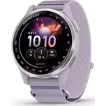 Garmin - 010-03898-10 - Approach® J1 - Hliníková luneta Silver a textilní řemínek ComfortFit v barvě Lilac
