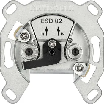 Televizní anténa Kathrein ESD 02 anténní zásuvka UKW , SAT , TV , UHF , VHF krabice pro jednu přípojku