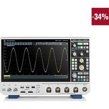 Osciloskop Osciloskop, řada: MX04 MXO4-BNDL Digitální 1.5GHz 4 analogové kanály 16 digitálních kanálů Rohde a Schwarz