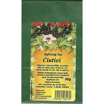 Čaj Vlčková Čistící 50g