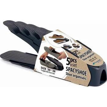 Organizér na boty PROSPERPLAST antracit vel. 30-38 5ks