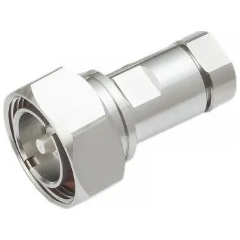 Konektor Konektor 7/16, Standardní, orientace těla: Rovný, Samec, Pájení, Kabelová montáž, typ připojení: Se závitem, 50Ω,