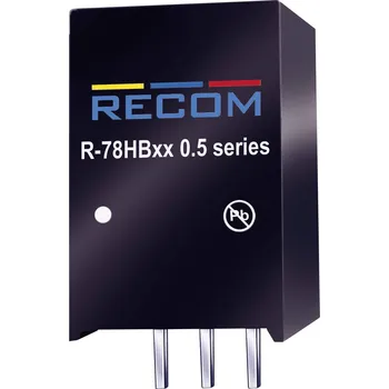 Měnič napětí RECOM R-78HB6.5-0.5 DC/DC měnič napětí do DPS 72 V/DC 6.5 V/DC 0.5 A 3.25 W Počet výstupů: 1 x Obsah 1 ks