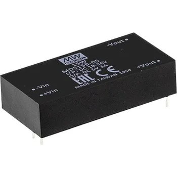 Měnič napětí MEAN WELL MDS15B-05 DC/DC měnič napětí 24 V 5 V 3 A 15 W Počet výstupů: 1 x Obsah 1 ks
