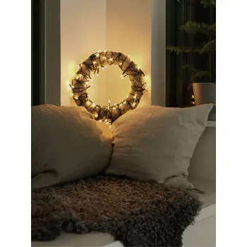 Dekorativní svítidlo Konstsmide 6348-820 mikro světelný řetěz vnitřní Energetická třída (EEK2021): G (A - G) 230 V Počet žárovek 100 LED jantar Délka světel: 9.9 m