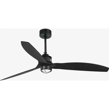 JUST FAN M LED, černá, stropní LED ventilátor s DC motorem - FARO