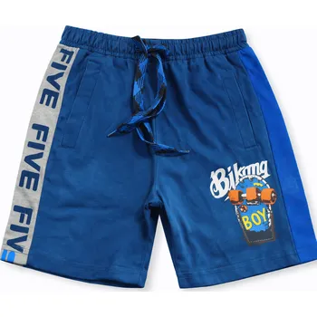 xcena Chlapecké kraťasy petrolejové s nápisem Velikost: 5 roků