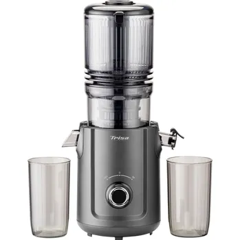 Odšťavňovač Trisa Slow Flow Juice odšťavňovač, 300 W, černá