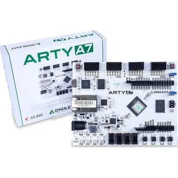 Vývojová deska Digilent Vývojová sada pro programovatelnou logiku 410-319-1, FPGA, Vývojová deska FPGA pro kutilství a koníčky,