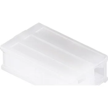 Elektrický konektor TE Connectivity zásuvkový konektor na kabel FASTIN-FASTON Počet pólů 2 Rastr (rozteč): 4.60 mm 626064 1 ks