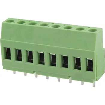 Elektrický konektor Degson DG129-5.0-02P-14-00AH-1 šroubová svorkovnice 3.31 mm² Pólů 2 zelená 1 ks