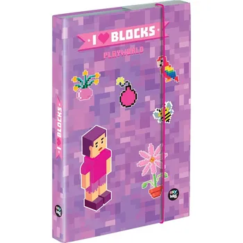 oxybag Box na sešity A5 Playworld Girl