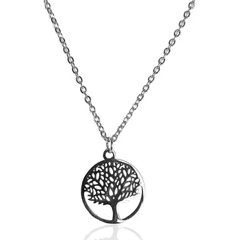 Náhrdelník BM Jewellery Dámský náhrdelník strom života z chirurgické oceli S246050