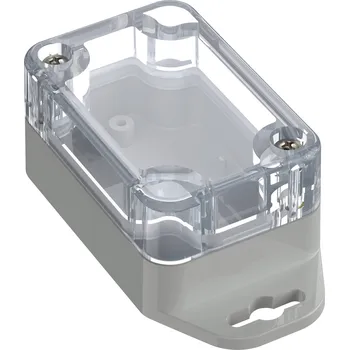 Elektroinstalační krabice TRU COMPONENTS 6U07060403737 TC-13865204 Průmyslová skříň 87.8 x 40 x 30 ABS-PC světle šedá, transparentní 1 ks