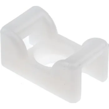 Stahovací páska Držák kabelových stahovacích pásek pro 8mm široké pásky 25mm 14,5 mm barva Přírodní samolepicí HellermannTyton