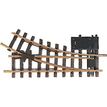 Modelová železnice 12050 kolej G LGB výhybka, elektrická, pravá 300 mm 30 ° 645 mm 1 ks