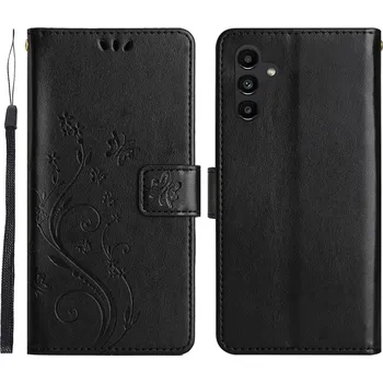 Pouzdro na mobilní telefon Flowers knížkové pouzdro na Samsung Galaxy S26+ - černé