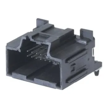 Elektrický konektor Automobilový konektor, počet kontaktů: 16 barva Černá, Samec, Průchozí otvor, číslo řady: 34691, řada: Stac64, 10A,