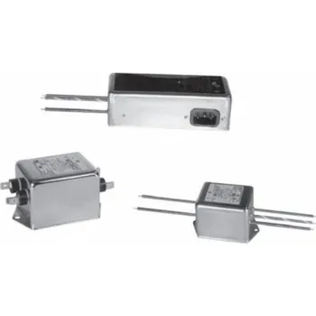 Filtr RFI, řada: Corcom Q, 250 V AC, 50/60Hz, Montáž na přírubu, Rychlé nasazení, 6A, TE Connectivity