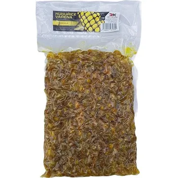 Návnadová surovina DK Fishing Partikl kukuřice Med 2 × 1 kg