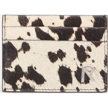Peněženka Peněženka REPRESENT Cow Hide Card Holder Flat White/ Jet Black Universal