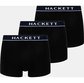 Boxerky Boxerky Hackett London 3-pack HMU10600 černá 99X, vel. XXXL