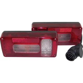 Přívěs k motorovému vozidlu Berger a Schröter sada osvětlení 13pólové couvací světlo, brzdové světlo, blinkr, zadní mlhovky, zadní světla vzadu 12 V