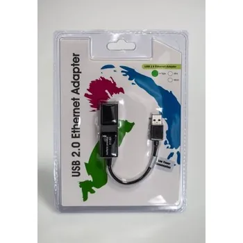 USB hub Síťový adaptér, typ sběrnice: USB 2.0 10/100Mbit/s RS PRO