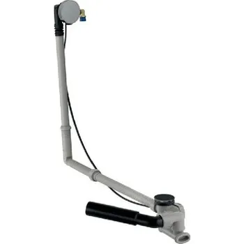 Sifon Geberit Vanová odtoková a přepadová souprava s napouštěním, délka 730 mm, souprava pro kompletaci, chrom - 150.711.21.6