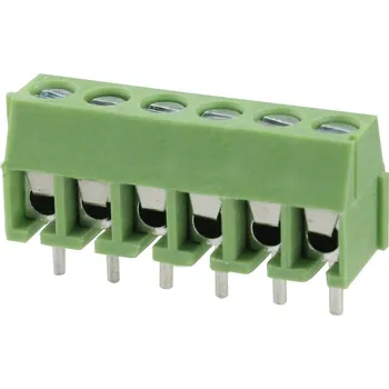 Elektrický konektor Degson DG350-3.5-02P-14-00AH-1 šroubová svorkovnice 2 mm² Pólů 2 zelená 1 ks