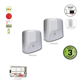 Pohon brány Key Automation S.r.l. 900KSUN5024TW pro protichodné posuvné brány do 4,5 m/500 kg