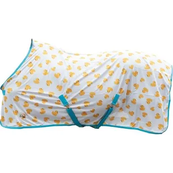 Jezdectví Deka proti hmyzu HKM Naples blue/yellow 115cm
