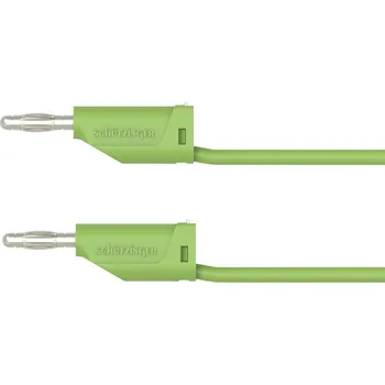 Měřicí kabel Schützinger měřicí kabel 100 cm zelená 1 ks