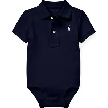 Bavlněné kojenecké body Polo Ralph Lauren 320735043003. námořnická modř 59X, vel. 80-83