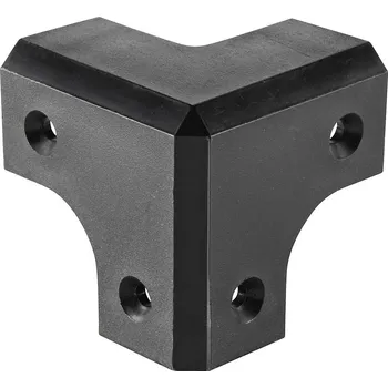 Díl pro stavbu reproduktoru Adam Hall Y96464 ochranní roh na reproboxy (d x š x v) 45 x 45 x 45 mm plast 1 ks