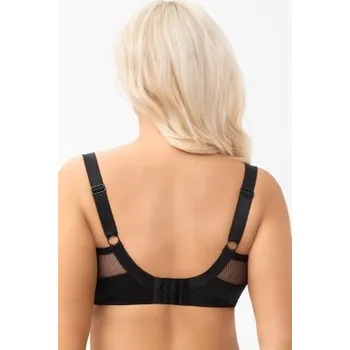 Podprsenka Nevyztužená podprsenka Gorsenia Lilu Černá 70E