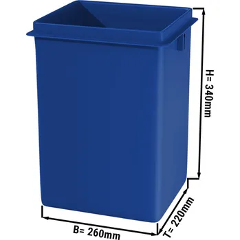 Nerezový dřez G.Gastro Plastová nádoba pro odpadkový koš