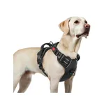 Králičí postroj pro velké psy, postroj pro psa bez tahu, nastavitelný postroj pro psa bez škrcení,