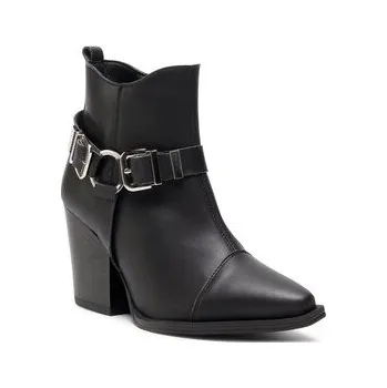 Dámské kozačky Polokozačky Altercore Musca Vegan Černá 39