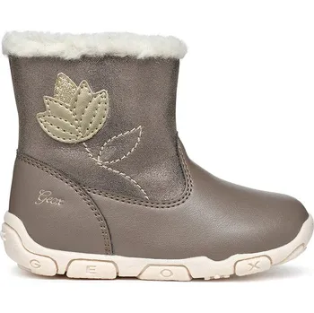 Dívčí kozačky Geox Grau 332012 21