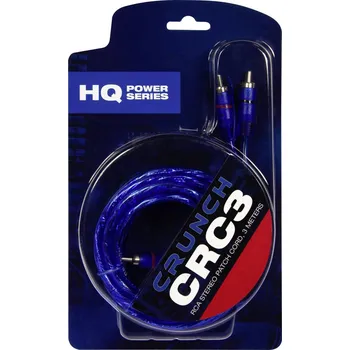 Audio kabel Crunch CRC3 cinch kabel 3.00 m [2x cinch zástrčka - 2x cinch zástrčka]
